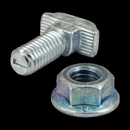 80/20 Drop In T-Stud, Steel, Zinc-Plated 75-3632