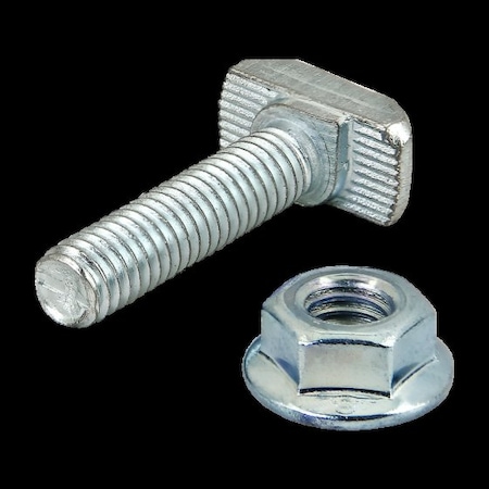 80/20 M6-1.00 Socket Head Cap Screw, Zinc Plated Steel, 25 mm L 75-3636
