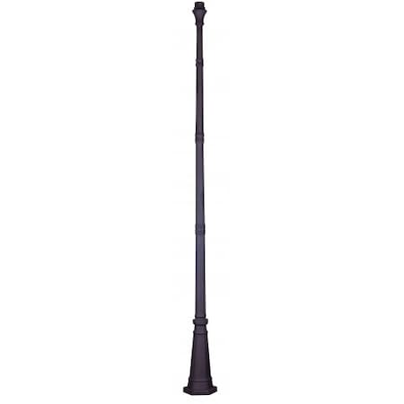 Livex Lighting Bronze Outdoor Cast Aluminum Fluted Post 7617-07