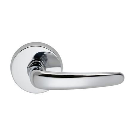 Omnia Lever Privacy 2-3/8" Backset, T Strike, 1-3/8" Doors Bright Chrome 762 762/00.PR2