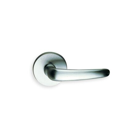 Omnia Lever Passage 2-3/4" Backset, T Strike, 1-3/8" Doors Satin Chrome 762 762/00A.PA3