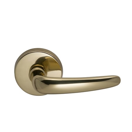 Omnia Lever Priv 2-3/4" BS Full Lip 1-3/4" Doors Bright Brass 762 762/00CF.PR1