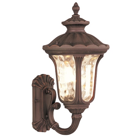 Livex Lighting Oxford 1 Light Imperial Bronze Outdoor Wall Lantern 7652-58