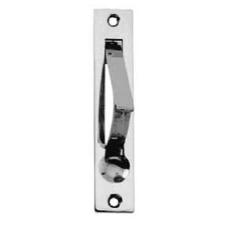Omnia Pocket Door Edge Pull Satin Nickel 7653.15