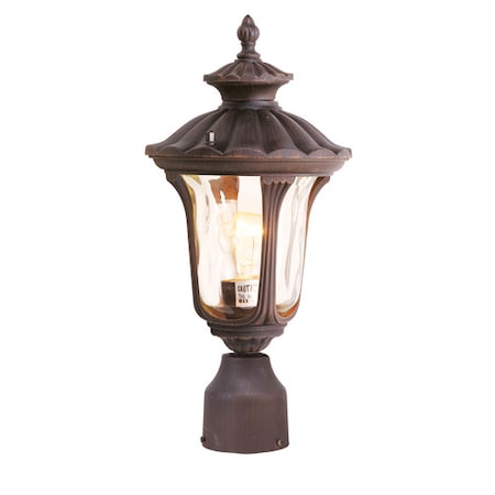 Livex Lighting Oxford 1 Light Imperial Bronze Outdoor P 7667-58