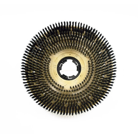 MALISH Scrub Brush Scrubbing Rotary Brush, Black 772413NP