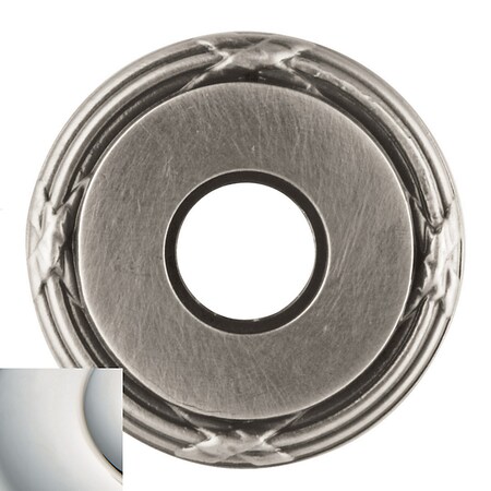 Baldwin Passage Pair Rosettes Lifetime Bright Nickel 5021.055