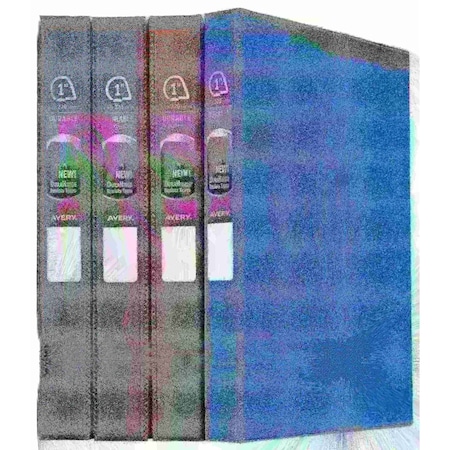 Avery Durable 3 Ring Binder, 1" Slant Rings, A 11258