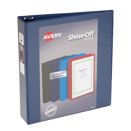 Avery Show-Off Economy View 3 Ring Binder, 2 12050