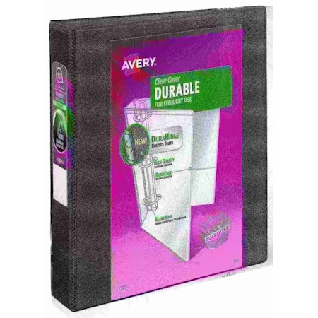 Avery Durable Clear View 3 Ring Binders, 1.5 I 17021