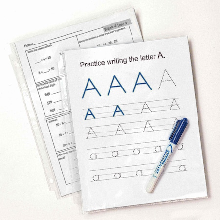 Avery Clear Standard Weight Sheet Protec, PK25 75530