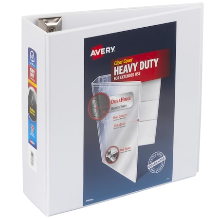 Avery Heavy-Duty View 3 Ring Binder, 4" One To 79704