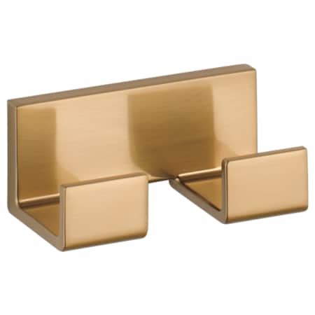 Delta Delta Vero Double Robe Hook, Champagne 77736-CZ