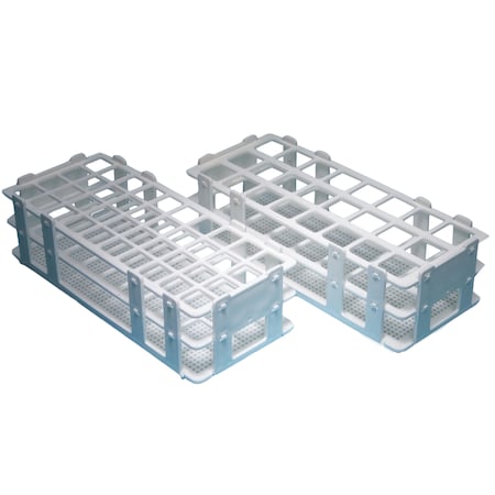 United Scientific Plastic Test Tube Racks, Wet/Dry, F, PK 6 77903 | Zoro