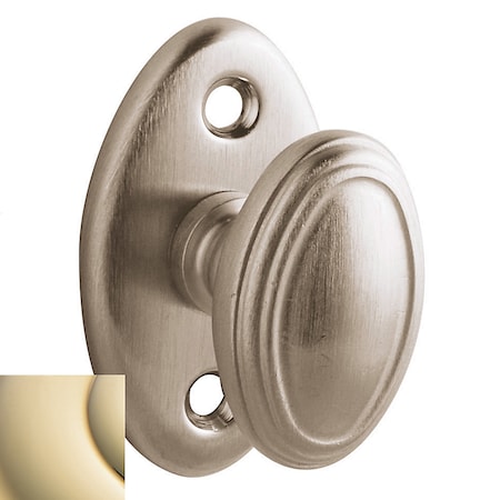 Baldwin Oval Lifetime Brass Turns Lifetime Brass 6732.003