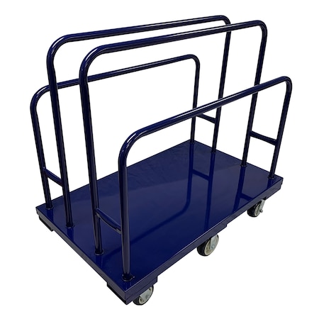 R.W. Rogers Co Lumber Cart, Powder Coat, Blue 280 780-030-01