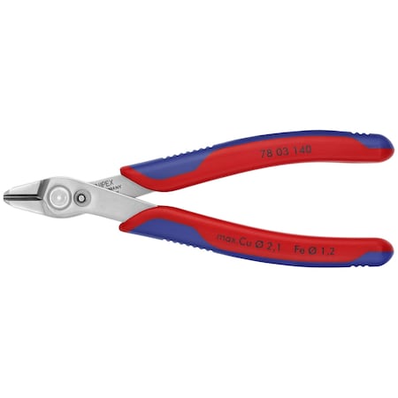 Knipex Super Knips Electronics Pliers, 5 1/2" E 78 03 140 SBA