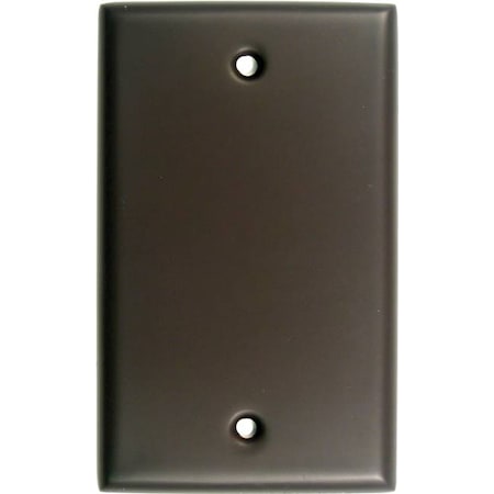 Rusticware Single Blank Switch Plate Oil Rubbed Bronze 780ORB