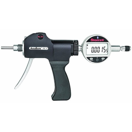 Starrett Pistol Grip Gage Only w/Indictr, 3/4"-4" 781BXTP-4