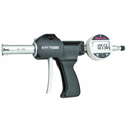 Starrett AccuBore Electronic Bore Gage, 3/4"-1" 781BXTZ-1