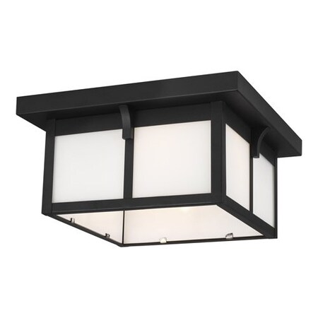 Sea Gull Two Light Outdoor Flush Mount 7852702EN3-12