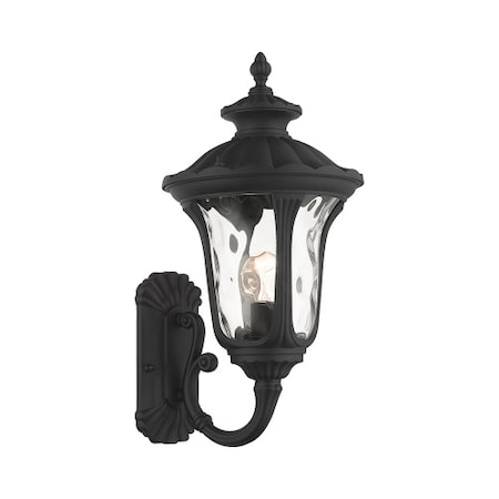 Livex Lighting Textured Black Outdoor Wall Lantern, 1 Li 7852-14