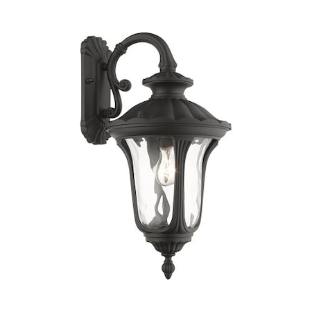 Livex Lighting Textured Black Outdoor Wall Lantern, 1 Li 7853-14