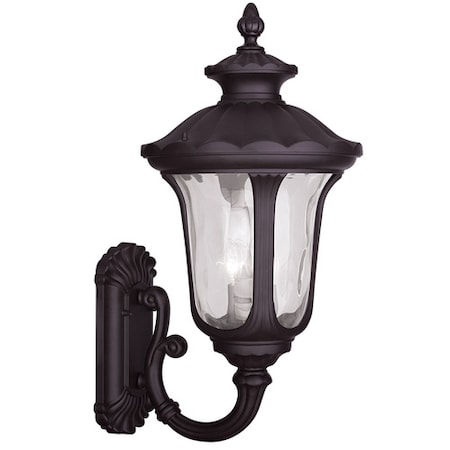Livex Lighting Oxford 3 Light Bronze Outdoor Wall Lante 7856-07