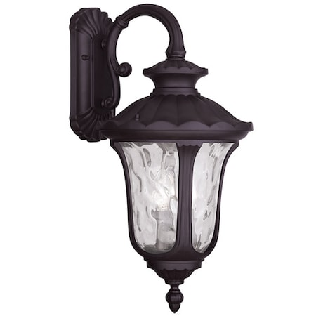 Livex Lighting Oxford 3 Light Bronze Outdoor Wall Lantern 7857-07