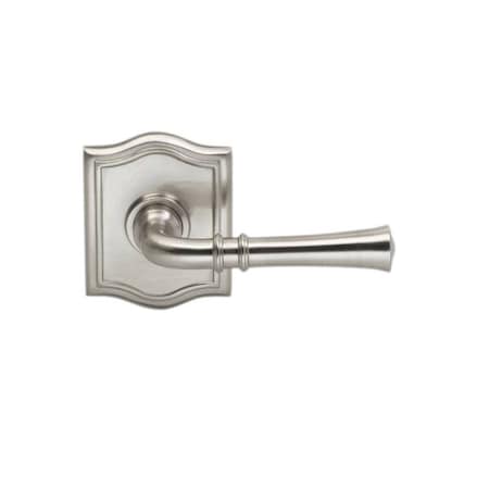 Omnia Right Hand 785 Lever with Arched Rose Single Dummy Lever Satin Nickel 785AR.15SDRH