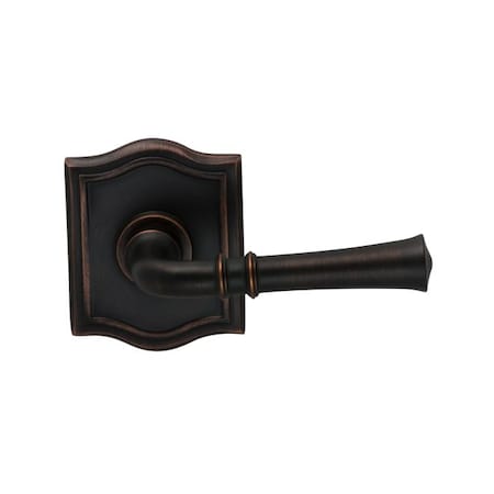 Omnia Lever Arched Rose Priv Lever 2-3/8" BS T Strike Tuscan Bronze 785 785AR/238T.PRTB
