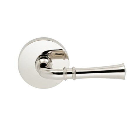 Omnia Lever Modern Rose Priv Lever 2-3/8" BS T Strike Bright Nickel 785 785MD/238T.PR14