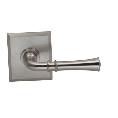 Omnia Lever with Rectangular Rose Single Dummy Lever Satin Nickel 785 785RT/0.SD15