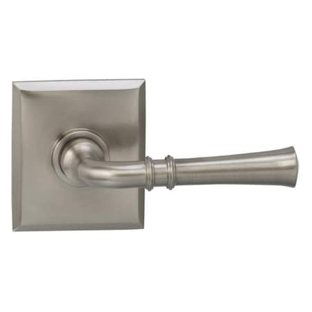Omnia LVR Rectangular Rose Pass LVR 2-3/4" BS Full Lip Satin Nickel 785 785RT/234F.PA15