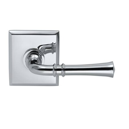 Omnia LVR Rectangular Rose Priv LVR 2-3/4" BS Full Lip Bright Chrome 785 785RT/234F.PR26