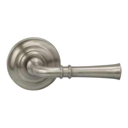 Omnia Lever Traditional Rose Pass Lever 2-3/4" BS T Strike Satin Nickel 785 785TD/234T.PA15
