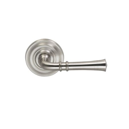 Omnia Lever Traditional Rose Priv Lever 2-3/8" BS T Strike Satin Nickel 785 785TD/238T.PR15