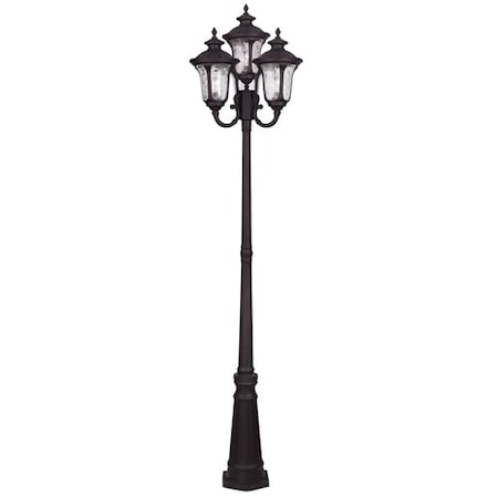 Livex Lighting Oxford 4 Light Bronze Outdoor 4 Head Post 7869-07