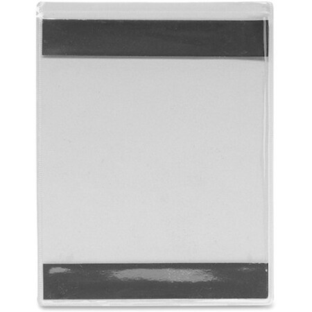 C-Line® Stitched Shop Ticket Holders, 22 Hang Strap, Super Heavy-Duty, 9 x 6 and 9 x 12 Inserts, Clear Front, Black Border, 15/Box ; | UNIQUE PRODUCTS