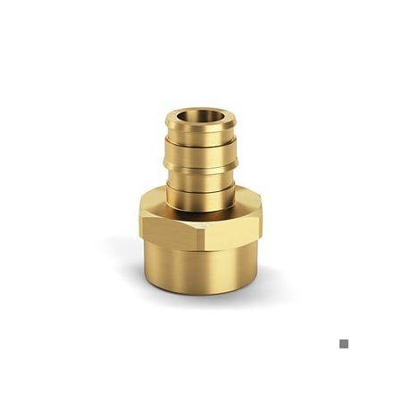 Zurn Adapter, Brass, 1-3/8", PK25 QEUFC34GX