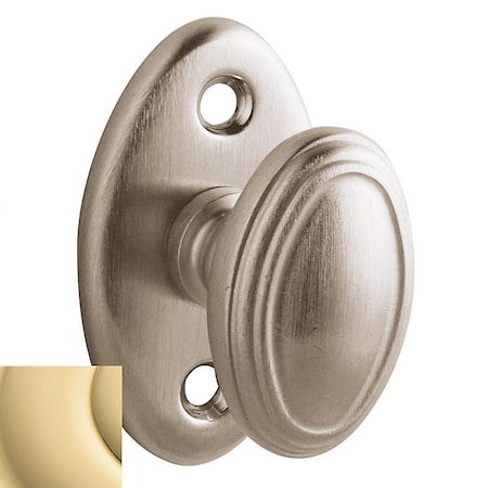 Baldwin Oval Unlacquered Brass Turns Unlacquered Brass 6732.031