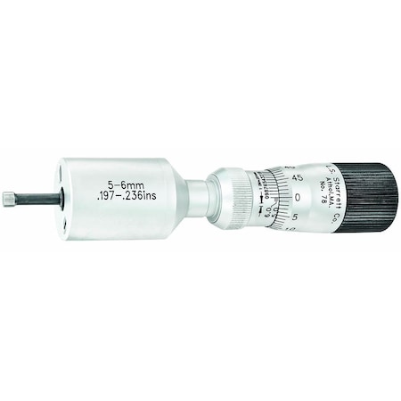 Starrett Micrometer Inside 5 to 6mm Range 78MXTZ-6