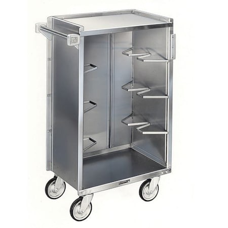 Lakeside Enclosed Bussing Cart, 4 Shelf - 16"x22" 790