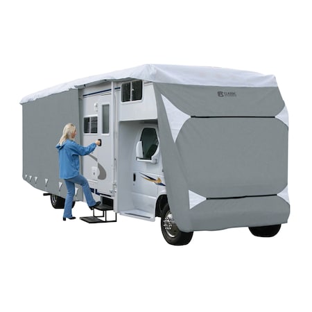Classic Accessories Class C RV Cover, 26 ft.-29 ft. RVs Grey 79463