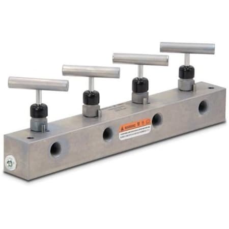 Enerpac Split Flow Hydraulic Manifold, Ports 4 AM41