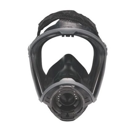 Msa Full Face Respirator, M, Black 10188955