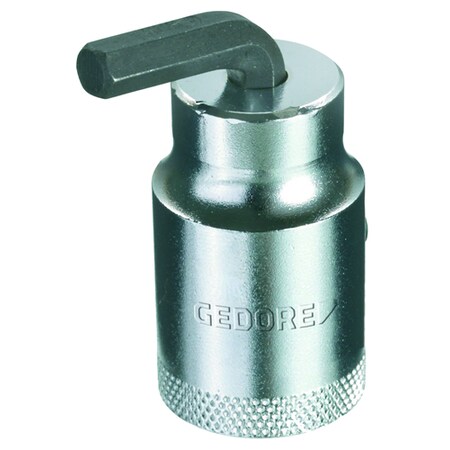 Gedore Torque Wrench Head, Hex, 16 Z, 6mm 8756-06