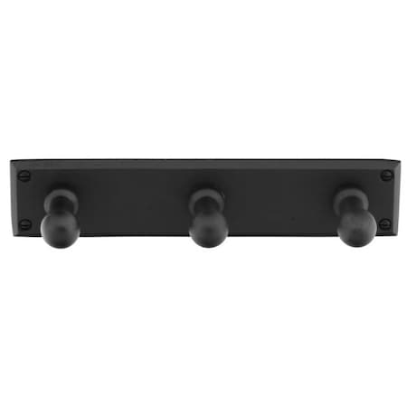 Emtek Flat Black Hook, 2307FB 2307FB