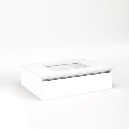 Robern Cartesian, 30X7.5X21, Plumb White VM30H1D21P21N