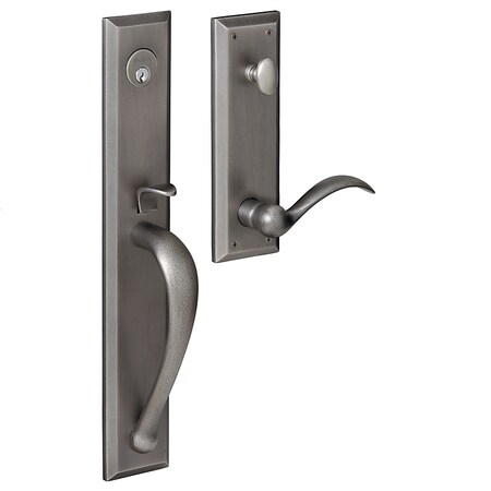 Baldwin Entry Handlesets Distressed Antique Nickel 6403.452.LENT